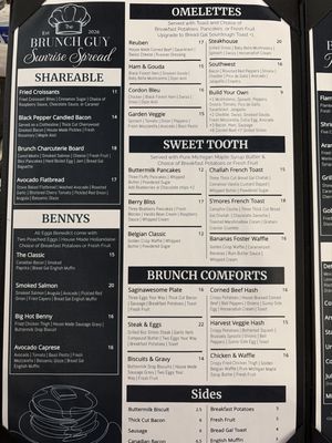 Menu photo 1 The Brunch Guy Saginaw, MI