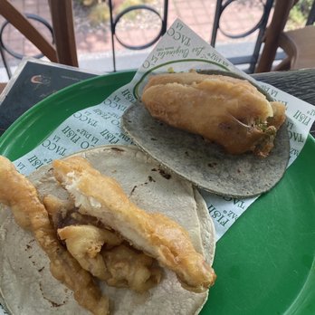 Taco Fish La Paz - Fish taco & stuffed chill with shrimp - Seafood Near Me - Guadalajara, JAL