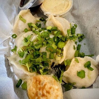 Lucky Seb’s - Pork and chili dumplings - Chinese Near Me - Lawrence, Kansas
