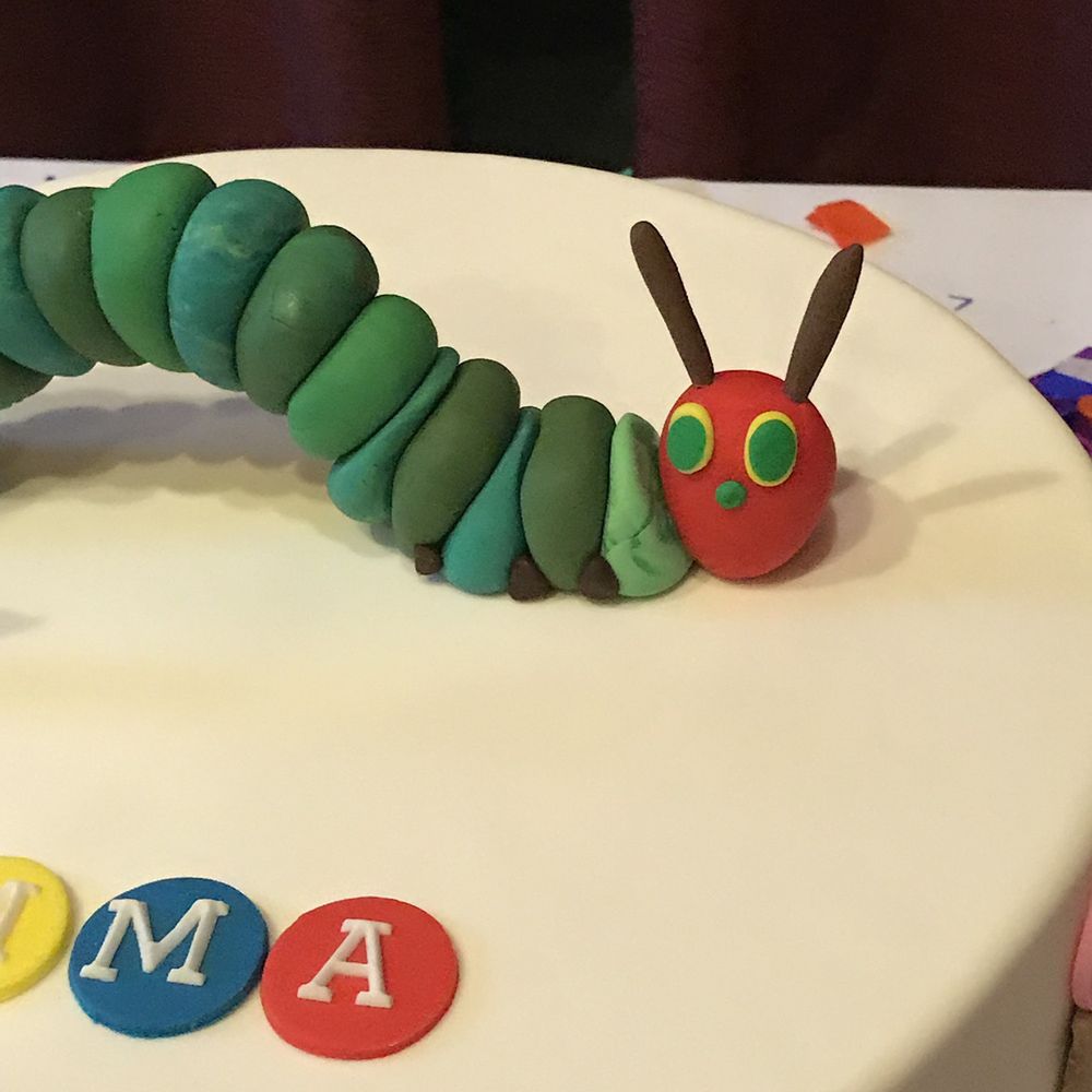 Lulu's Bakery - Very Hungry Caterpillar Cake! - Bakeries Near Me - Fresh Meadows, New York