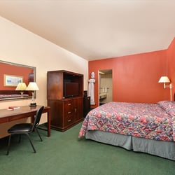Econo Lodge - One King Bed Guest Room with LED TV