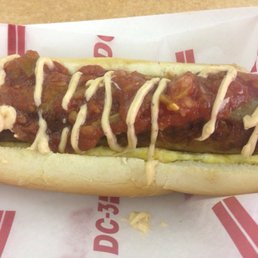 Breakfast dog