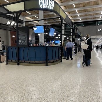 Parisi Coffee - MCI store front in airport just thru security A and B terminals - Coffee & Tea Near Me - Kansas City, Missouri
