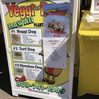 Veggi Dogs - Healthy and delicious choices of Veggi Dogs at KCC Diamond Head Farmers Market - Food Stands Near Me - Honolulu, Hawaii Veggi Dogs - Healthy and delicious choices of Veggi Dogs at KCC Diamond Head Farmers Market - Food Stands Near Me - Honolulu, Hawaii