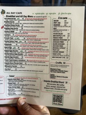 Menu photo 5 Bespoke All Day Cafe Las Vegas, NV
