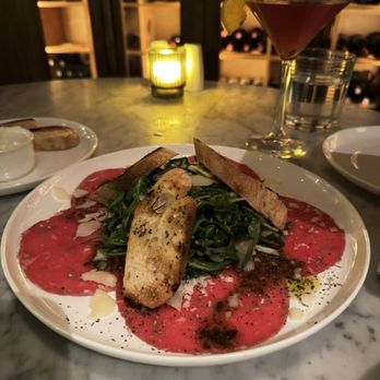 Porta Via - Beef carpaccio - New American Near Me - Palm Desert, California Porta Via - Beef carpaccio - New American Near Me - Palm Desert, California