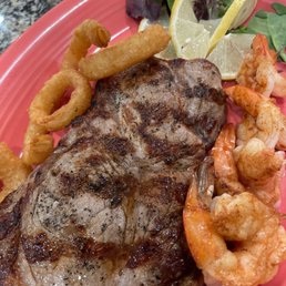 Steak and shrimp Steak and shrimp