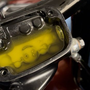 East Bay Harley-Davidson - This is what it looks like after they did a brake fluid flush with 4% water in there. - Motorcycle Dealers Near Me - Livermore, California