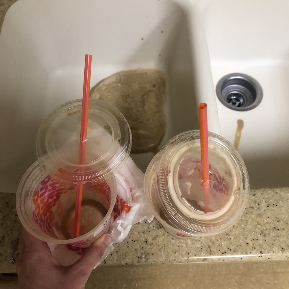 Dunkin' - Both Frozen Coffee's tasted like straight SOUR MILK!!! Wasted money!! - Donuts Near Me - Apex, North Carolina Dunkin' - Both Frozen Coffee's tasted like straight SOUR MILK!!! Wasted money!! - Donuts Near Me - Apex, North Carolina
