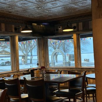 O'Neil's - a view of a snowy day - New American Near Me - Spicer, Minnesota