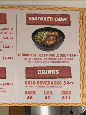 Menu photo 5 Bear Noodle Bar Big Bear Lake, CA