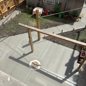 S&A Cement and Remodeling - After: most of project - General Contractors Near Me
