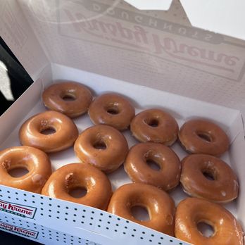 Krispy Kreme - Original glazes dozen - Coffee & Tea Near Me - Atlanta, Georgia