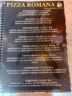 Menu photo 3 Paparazzi Bar Barcelona, B
