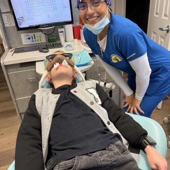Dr Bee Pediatric Dentistry - My boy and Dr Bee and his fabulous assistant! - Pediatric Dentists Near Me - Land O Lakes, Florida Dr Bee Pediatric Dentistry - My boy and Dr Bee and his fabulous assistant! - Pediatric Dentists Near Me - Land O Lakes, Florida