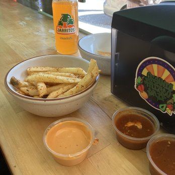 La Vaca Birria - Jarrito and Tajin fries - Mexican Near Me - San Francisco, California