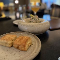 Salazar - Snow crab salad and the world's best biscuits