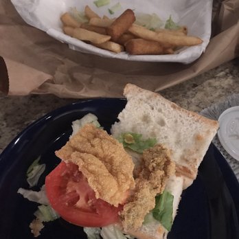 Hook Line & Sinker - The poorest excuse for a Poboy. - Seafood Near Me - Dallas, Texas