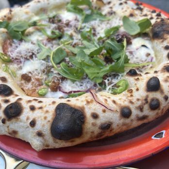 The Turning Peel - Peach/serrano pizza - Pizza Near Me - Portland, Oregon The Turning Peel - Peach/serrano pizza - Pizza Near Me - Portland, Oregon