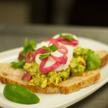 Detour Cafe - avocado toast with sour cream - Coffee & Tea Near Me - Dundas, Ontario Detour Cafe - avocado toast with sour cream - Coffee & Tea Near Me - Dundas, Ontario