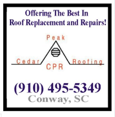 Cedar Peak Roofing Logo