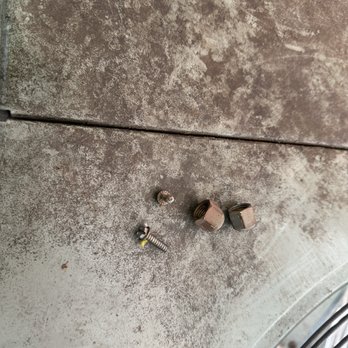 Bettius HVAC - Dirty AC unit before cleaning. - Heating & Air Conditioning/HVAC Near Me