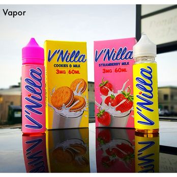 Zoola Vapor - V'Nilla has a taste that should remind you of childhood cookies! There's 2 great flavors by them! Cookies and Milk and Strawberry Milk! - Vape Shops Near Me - Willow Grove, Pennsylvania