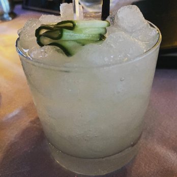 Ocean Prime - Cucumber Gimlet - Seafood Near Me - Tampa, Florida