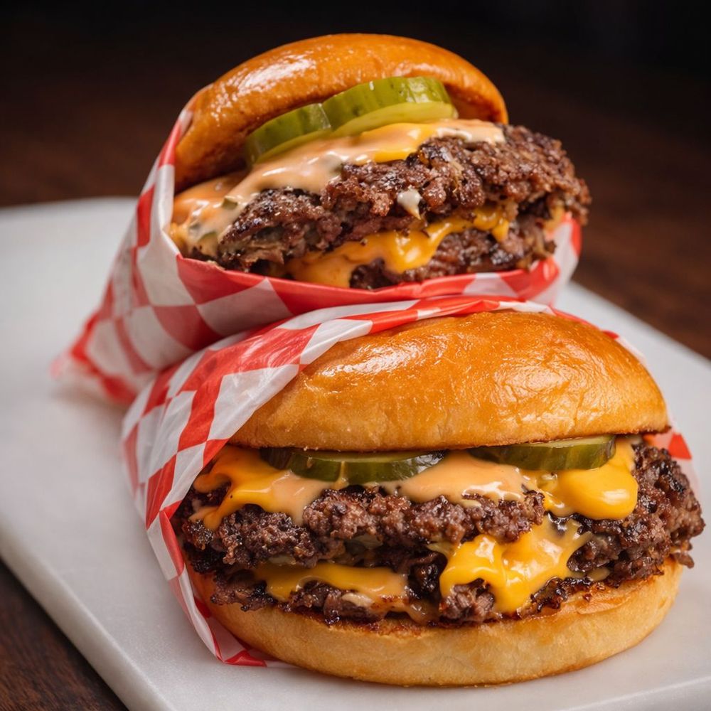 Food from Burger Bros