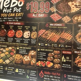 Mebo Hotpot - Menu - Chinese Near Me - Temple City, California Mebo Hotpot - Menu - Chinese Near Me - Temple City, California