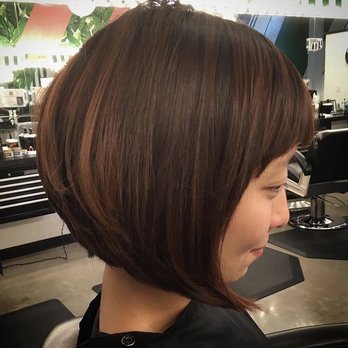 Austin Proper Grooming Experts - Precision swing bob and bangs on this beauty - Hair Stylists Near Me - Austin, Texas Austin Proper Grooming Experts - Precision swing bob and bangs on this beauty - Hair Stylists Near Me - Austin, Texas