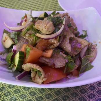 Orchid Thai - Beef salad - Thai Near Me - Aurora, Ontario