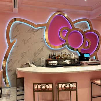 Hello Kitty Cafe - The famous Hello Kitty Bow Room! - Cafes Near Me - Irvine, California