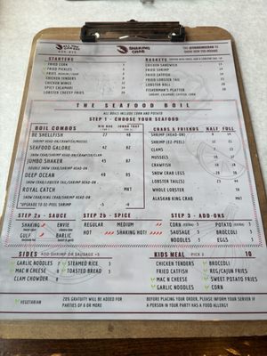Menu photo 1 Shaking Crab - Boston Common Boston, MA Menu photo 1 Shaking Crab - Boston Common Boston, MA