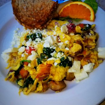 The Cáfe - Greek scramble. - Cafes Near Me - Naples, Florida The Cáfe - Greek scramble. - Cafes Near Me - Naples, Florida