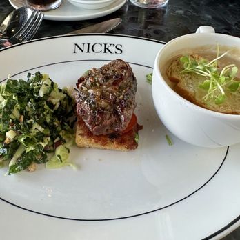Nick's Manhattan Beach - Bistro Plate - American Near Me - Manhattan Beach, California Nick's Manhattan Beach - Bistro Plate - American Near Me - Manhattan Beach, California