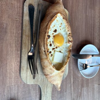 Sami Sumeli Restaurant - Adjarian Khachapuri - Modern European Near Me - Cedar Park, Texas