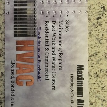 Maximum Airflow Heating and Cooling - Maximum Airflow Heating and Cooling llc - Heating & Air Conditioning/HVAC Near Me - Glendale, Arizona Maximum Airflow Heating and Cooling - Maximum Airflow Heating and Cooling llc - Heating & Air Conditioning/HVAC Near Me - Glendale, Arizona