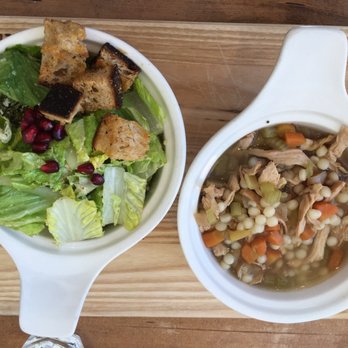 The Buttery - Greek salad and chicken couscous soup - Bakeries Near Me - Malvern, Pennsylvania The Buttery - Greek salad and chicken couscous soup - Bakeries Near Me - Malvern, Pennsylvania
