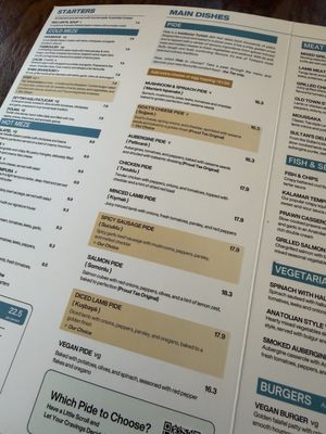Menu photo 1 Tas Pide London, XGL Menu photo 1 Tas Pide London, XGL
