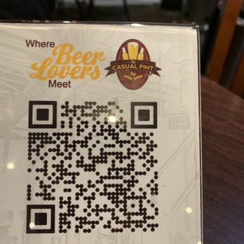 The Casual Pint - Central Phoenix - Scam to see the menu. - Beer Bar Near Me - Phoenix, Arizona The Casual Pint - Central Phoenix - Scam to see the menu. - Beer Bar Near Me - Phoenix, Arizona