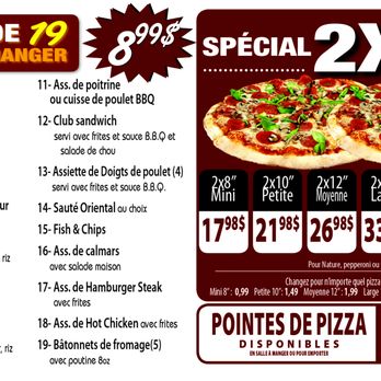 Casa la Pizza - Salle a manger 8.99$ - Pizza Near Me - Beloeil, Quebec Casa la Pizza - Salle a manger 8.99$ - Pizza Near Me - Beloeil, Quebec