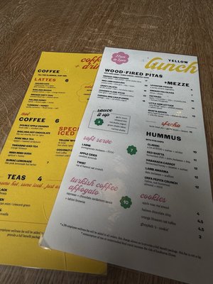 Menu photo 8 Yellow The Cafe Washington, DC, DC Menu photo 8 Yellow The Cafe Washington, DC, DC