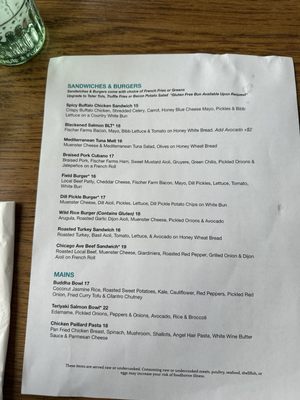 Menu photo 1 Heather's Minneapolis, MN