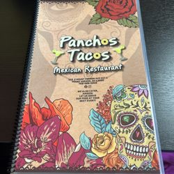 Panchos Tacos - Menu