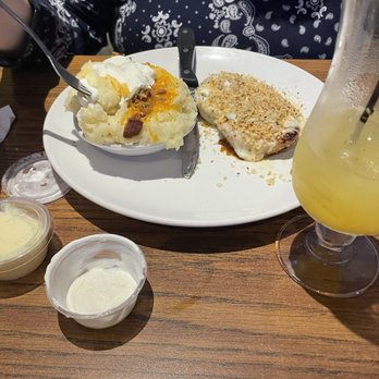 One22West - Parmesan crusted chicken with loaded mashed potatoes - Pizza Near Me - Tullahoma, Tennessee One22West - Parmesan crusted chicken with loaded mashed potatoes - Pizza Near Me - Tullahoma, Tennessee