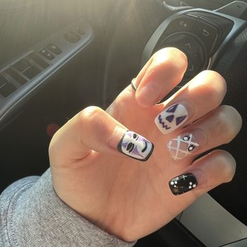 T & J Nails - And after 5 weeks, finally it just starts chipping lol - Nail Salons Near Me - Katy, Texas T & J Nails - And after 5 weeks, finally it just starts chipping lol - Nail Salons Near Me - Katy, Texas