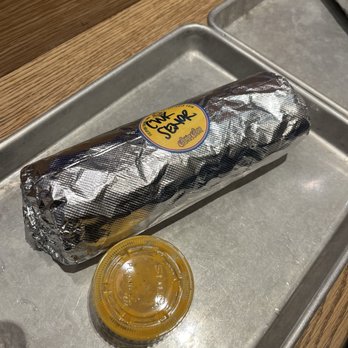 Señor Sisig - Wrapped burrito and salsa - Mexican Near Me - San Francisco, California Señor Sisig - Wrapped burrito and salsa - Mexican Near Me - San Francisco, California