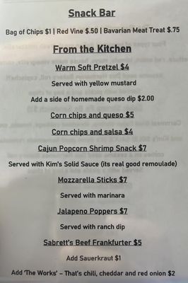 Menu photo 2 The Pearl Seaside Seaside, OR