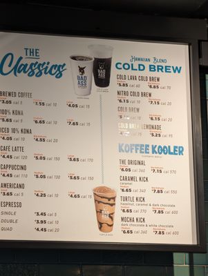 Menu photo 3 Badass Coffee Arlington, VA